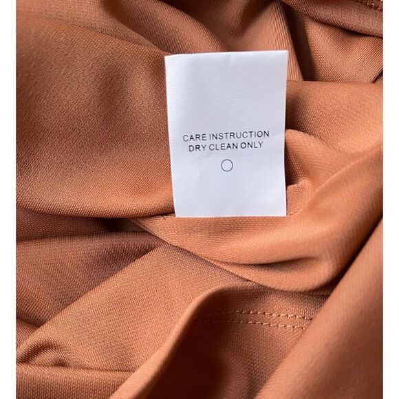 NWT Not Yours To Keep Sacha Midi Dress in Nude, Size XS - Picture 10 of 12